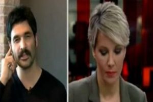 Canlı yayındaki 'dombra' tartışmasında sert s&ouml;zler