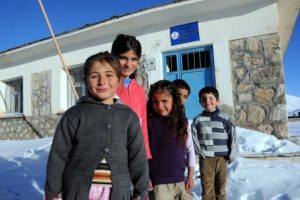&Ouml;ğrencilerin 20 kilometrelik okul &ccedil;ilesi