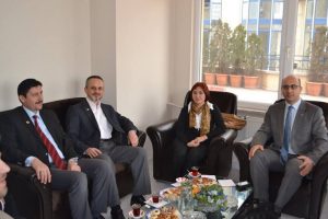 EMO'dan G&ouml;khan Ger&ccedil;ek'e nezaket ziyareti