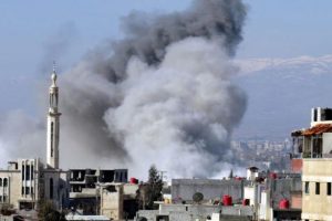Suriye'de yine varıl bombası: 15 &ouml;l&uuml;!