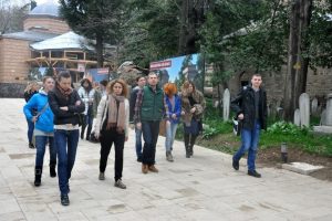 Şehzade Mustafa'nın t&uuml;rbesini ziyaret ettiler