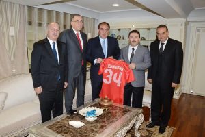 TFF Selami Altınok'u ziyaret etti