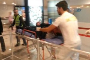 Alkoll&uuml; yolcu havalimanını birbirine kattı