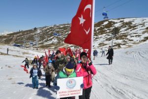 Sarıkamış kahramanı 120 gen&ccedil; Uludağ'da anıldı