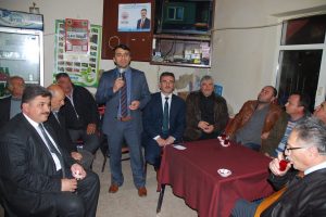 Yılmaz'a k&ouml;ylerde b&uuml;y&uuml;k ilgi