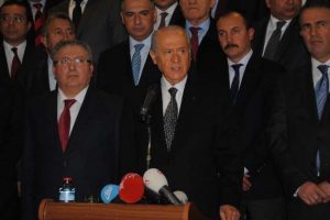 Bah&ccedil;eli:"İktidardan kurtulmanın yolu demokrasi i&ccedil;inde se&ccedil;imdir"