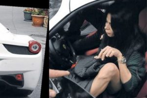 Asena Erkin her semte ayrı arabayla gidiyor
