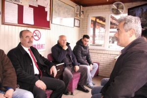 Taksiciler T&uuml;rkyılmaz'a dert yandı