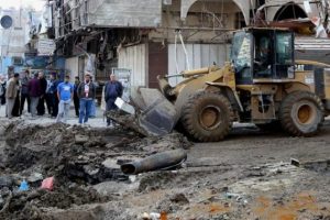 Komşuda bombalı saldırılar: 10 &ouml;l&uuml;