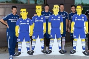 Chelsea'nin yıldızları &ccedil;izgi film karakteri oluyor