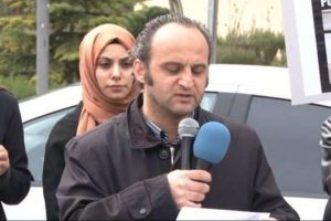 G&uuml;niz Sokak'ta 28 Şubat protestosu