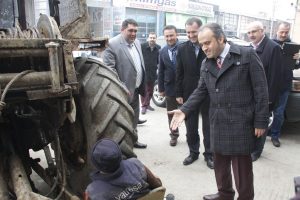 Aktaş'tan esnafa ziyaret