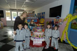 Emine &Ouml;rnek'li minikler 100.g&uuml;nlerini kutladılar