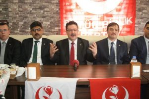 "Zalimin karşısında mazlumun yanındayız"