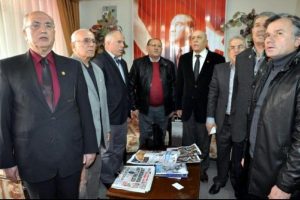 &Ouml;l&uuml;m orucuna destek eylemi