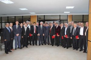 Cingil'den meclis &uuml;yelerine veda yemeği