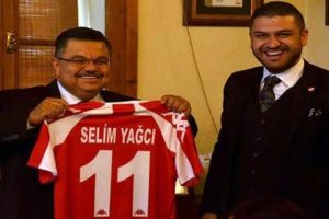 Bilecikspor'dan başkan Yağcı'ya ziyaret