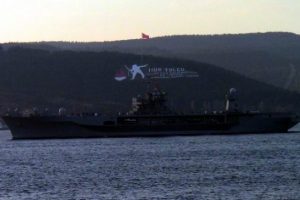 ABD savaş gemisi &Ccedil;anakkale Boğazı'nda