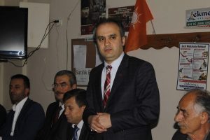 Alinur Aktaş'tan k&ouml;y ziyaretleri
