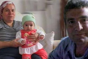 Eşini t&uuml;fekle, 7 aylık kızını ayağıyla ezerek katletti