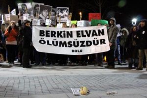 Bolu'da Berkin i&ccedil;in protestoda bulunuldu