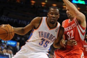 Durant tek başına Houston'ı yıktı!