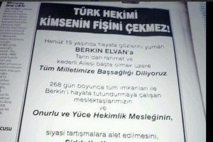14 Mart Tıp Bayramı'nı kutlamıyoruz...