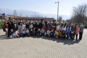 Erkan Aydın  dağ y&ouml;resi  &ouml;ğrencileri ile bir araya geldi