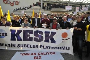 KESK'ten yolsuzluk eylemi!
