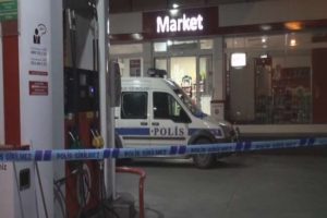 Silahlı soyguncular benzin istasyonunu soydu