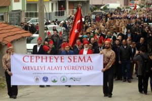 Gelibolu Yarımadası'nda ''Mevlevi Y&uuml;r&uuml;y&uuml;ş&uuml;''