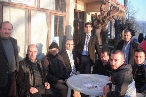 BBP Nil&uuml;fer Belediye Başkan Adayı Şahinci vatandaşlarla buluştu