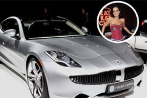 Katy Perry'nin 300 bin euroluk arabası