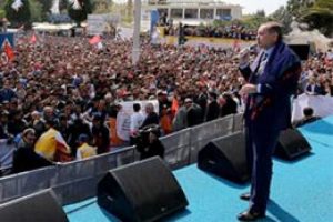 YGS'ye girecek adayları korkutan miting