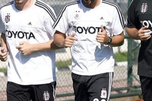 Beşiktaş'tan 8 eksikle antrenman