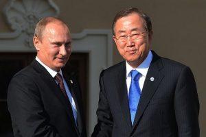 Ban Putin ve Lavrov ile g&ouml;r&uuml;şt&uuml;