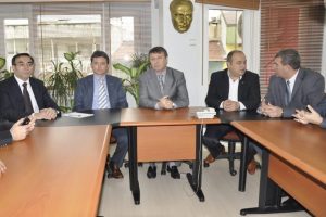 Aydın'dan T&uuml;rk-İş Sendikası ziyareti