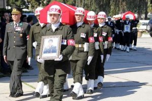Şehitler memleketlerine uğurlandı