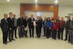 Demiryolu Sevdalıları Derneği EMO Bursa Şube'yi ziyaret etti