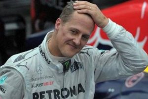 Schumacher 55 kiloya d&uuml;şt&uuml;