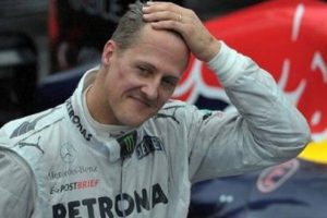 Schumacher 55 kiloya d&uuml;şt&uuml;
