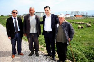 Esgin'den g&ouml;&ccedil;men konutlarına kapalı pazar yeri s&ouml;z&uuml;