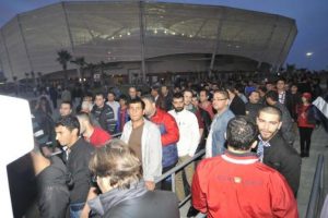 Mersin'in yeni stadında seyirci rekoru