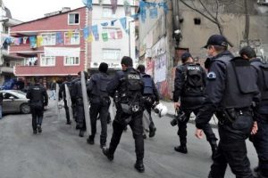 Okmeydanı polis ablukası altında