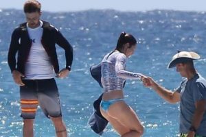 Justin Timberlake ve Jessica Biel tatilde