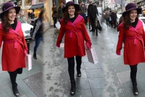 Nil Karaibrahimgil'in karnı burnunda