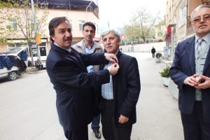 &Ouml;zkılı&ccedil;, Vişne Caddesi esnafını gezdi