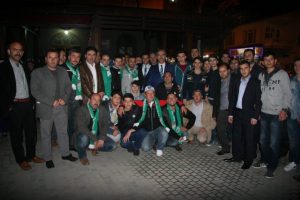 Altepe ve Bayrak'a Mudanya'da sevgi seli