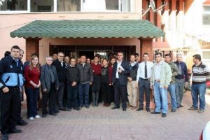 90 yıllık belediyede h&uuml;z&uuml;nl&uuml; veda!