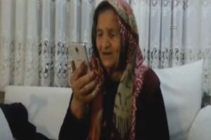 Karadenizli ninenin 'Talking Tom'la imtihanı